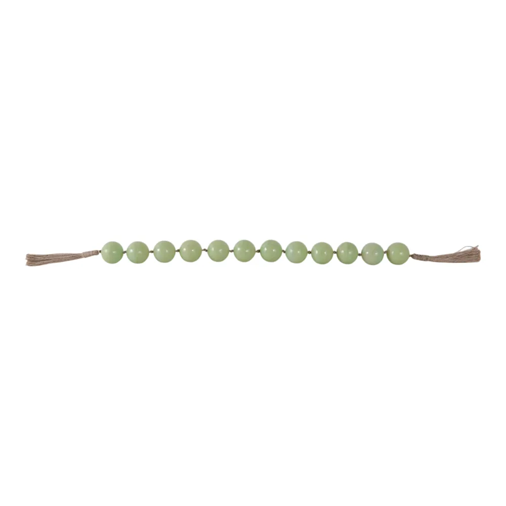PALMERHAVEN GREEN BEAD 2 (IN)