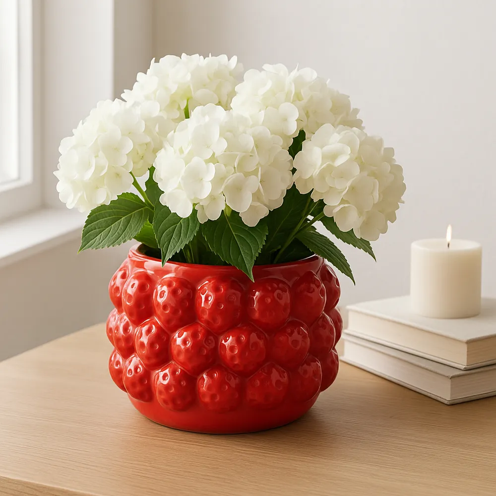CALWIND RED PLANTER 6 (IN)