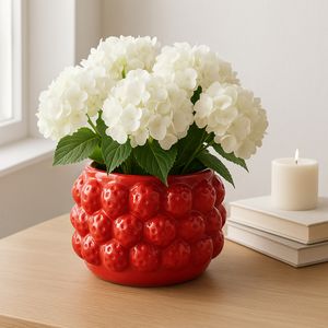 CALWIND RED PLANTER 6 (IN) 10