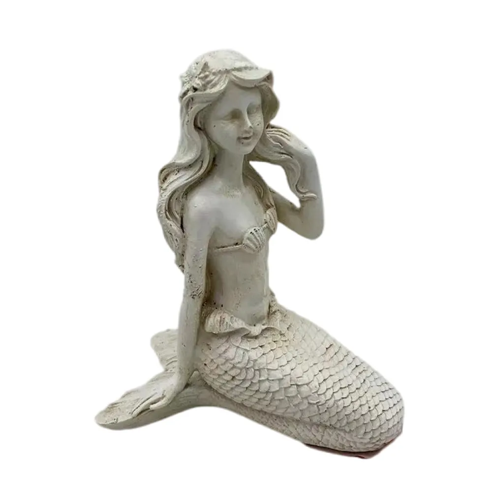 3-3/4" SITTING MERMAID