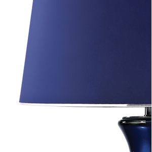 Helensburugh 34'' High 1-Light Table Lamp - Navy 2