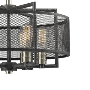 Slatington 22'' Wide 6-Light Chandelier - Brushed Nickel 4
