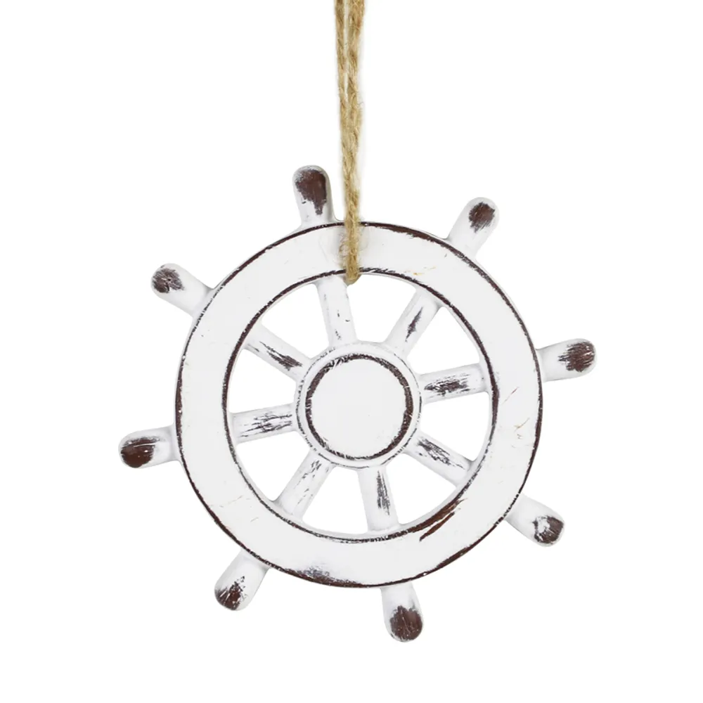 3-1/4" SHIPS WHEEL ORNAMENT