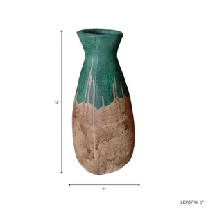 DARIENMILL GREEN VASE 13 (IN) 10
