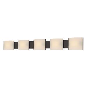 Pannelli 52'' Wide 5-Light Vanity Light - Oil Rubbed Bronze 1
