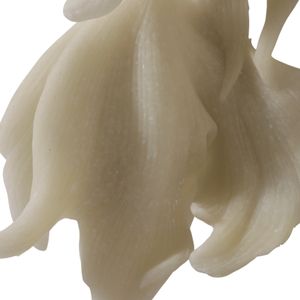 ELLEN SET OF 5 WHITE WALL SCULPTURES 17 (IN) 6