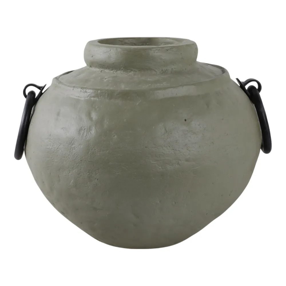 HAROLDWOOD GREEN VASE 10 (IN)