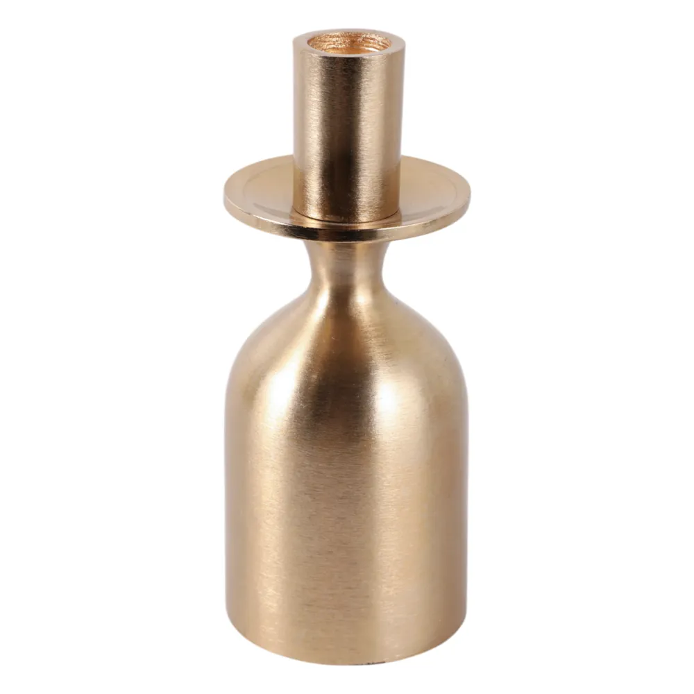 KIRBYWICK GOLD CANDLE HOLDER 7 (IN)