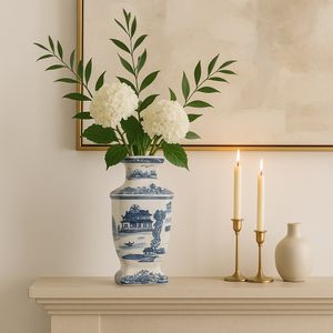 ELLENLAKE BLUE CHINOISERIE 15 (IN) 2
