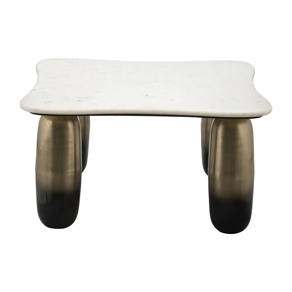 AVAPORT GOLD COFFEE TABLE 16 (IN)