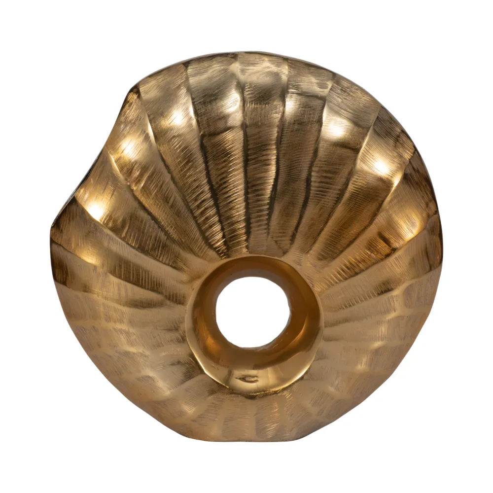 HACKETTWAY GOLD VASE 10 (IN)