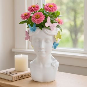 CORWINWELL WHITE PLANTER 11 (IN) 10