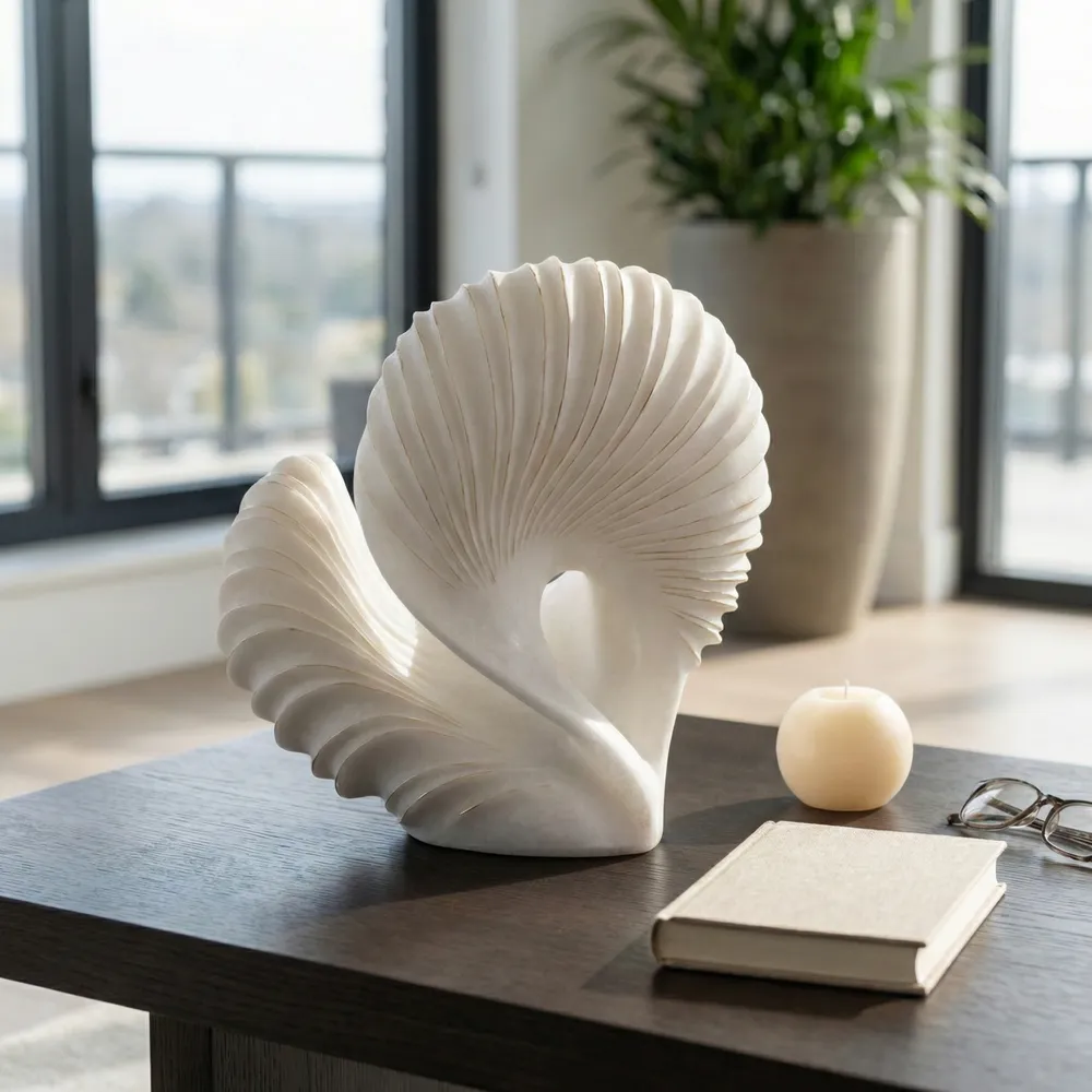 EDGEBEACH WHITE DECOR 15 (IN)