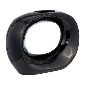 DENNINGGATE BLACK VASE 11 (IN) 4