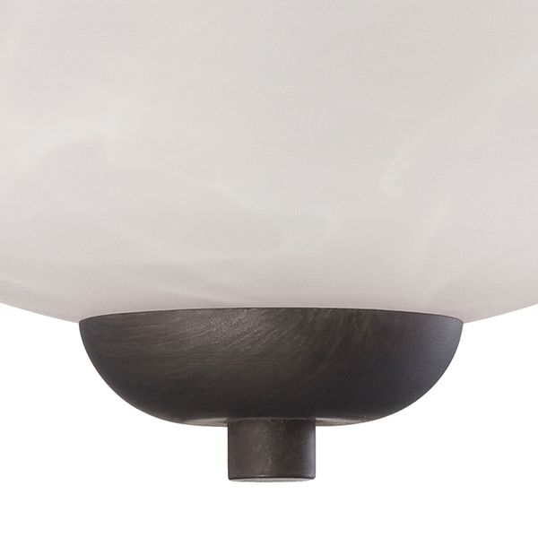 Tia 11.75'' Wide 2-Light Semi Flush Mount - Painted Bronze