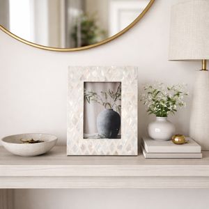 4X6 CAPIZ DIAMOND PHOTO FRAME, MULTI 11