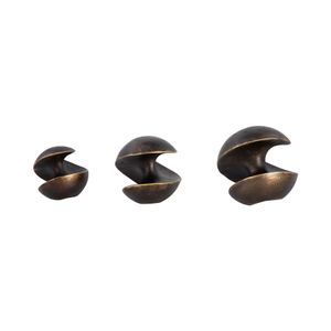 TRUEWIND SET OF 3 BLACK DECOR 6 (IN) 3