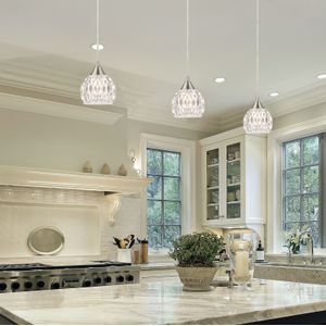 Kersey 5'' Wide 1-Light Mini Pendant - Satin Nickel 7