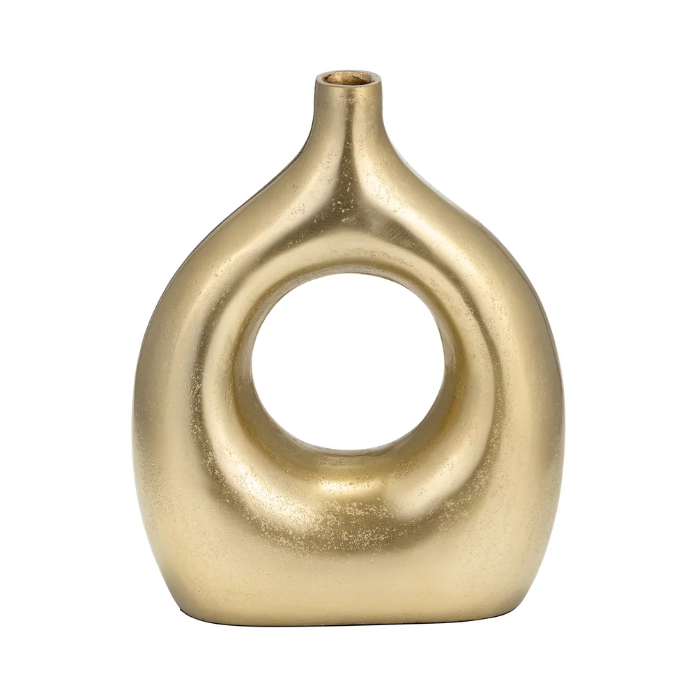 HARVEYVALE GOLD VASE 10 (IN)