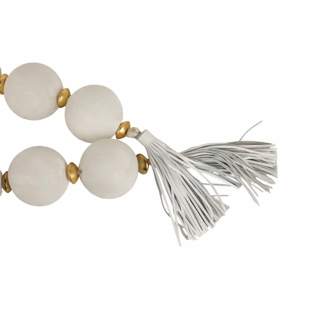CALVINDALE IVORY BEAD 3 (IN)
