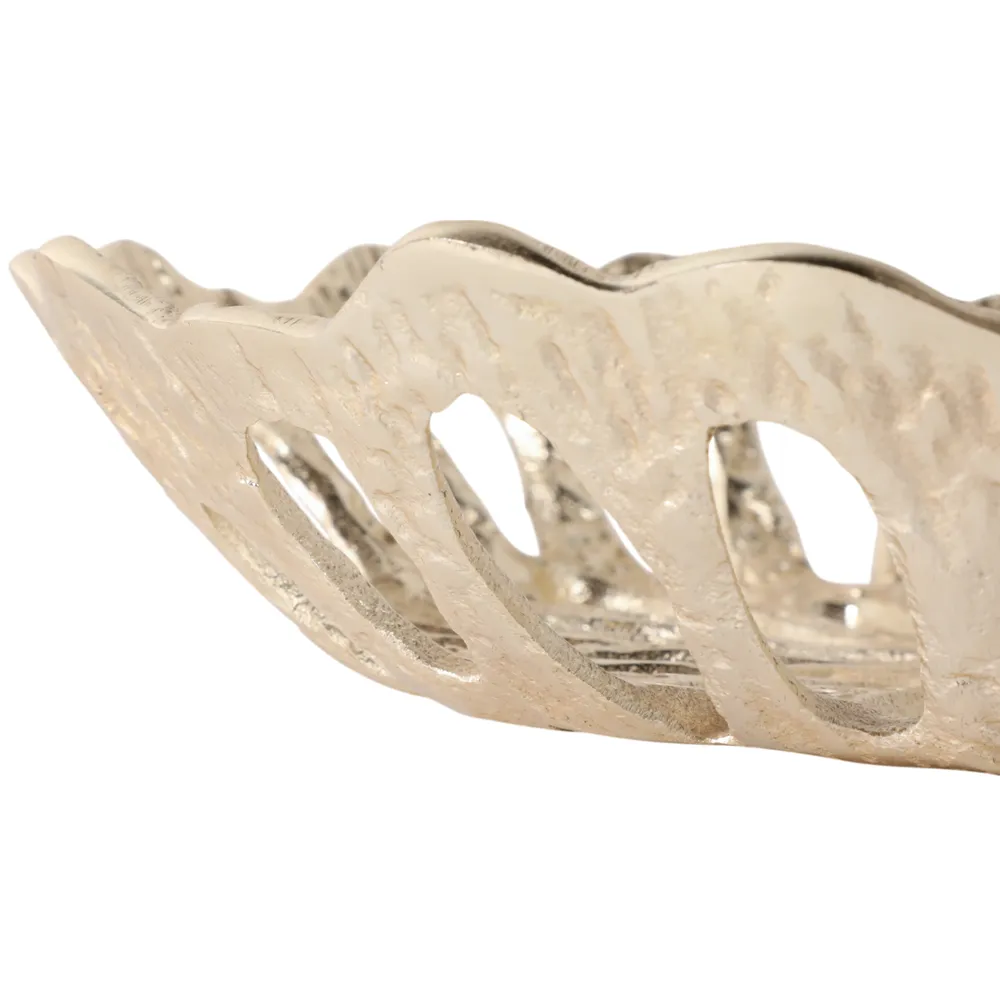 PEYTONWOOD SET OF 2 GOLD BOWLS 3 (IN)