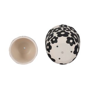 AXELGROVE SET OF 2 BLACK PLANTER 8 (IN) 6