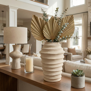 RIDERGATE IVORY VASE 14 (IN) 12
