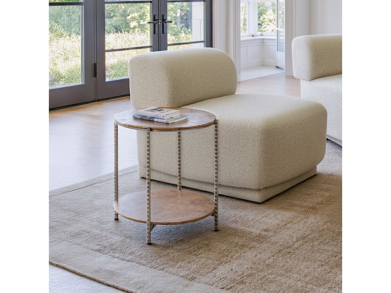 Adna Side Table Brown 2