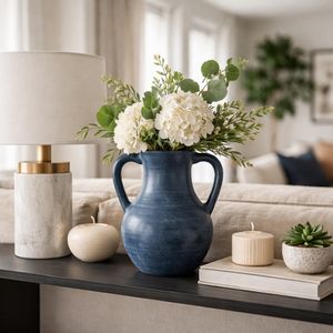 SHERMANCLIFF BLUE VASE 12 (IN) 2