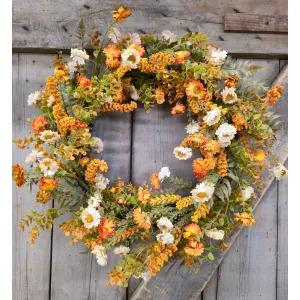 Marigold Meadow Wreath 1