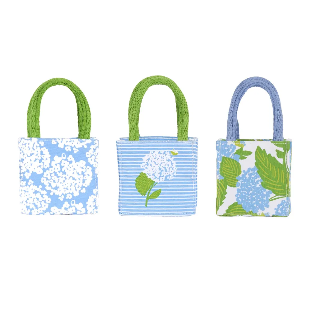 Hydrangea Bloom Tincy Wincy Gift Bag Set 3