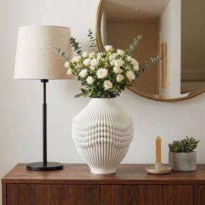 MURRAYHOLM IVORY VASE 14 (IN) 12