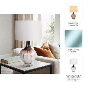 DEXTERPORT WHITE LAMP 27 (IN) 8