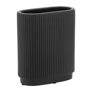 BAIRDMILL BLACK VASE 8 (IN) 1