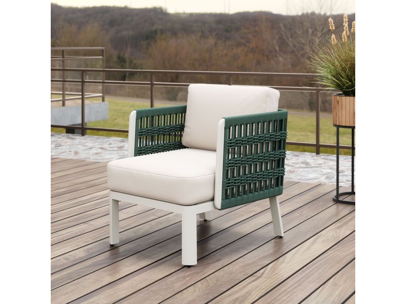 Bridgehampton Armchair White 2
