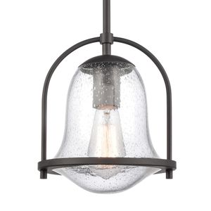 Connection 8'' Wide 1-Light Mini Pendant - Oil Rubbed Bronze 4