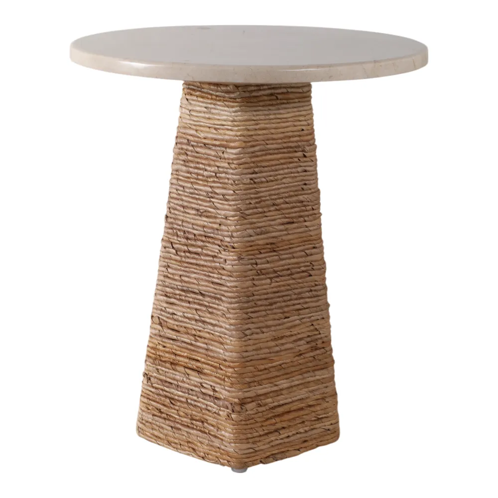 BARDENSHAW IVORY TABLE 20 (IN)
