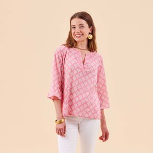 Fifer Pink Cotton Kurta Tunic 6