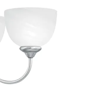 Tahoe 19'' Wide 3-Light Chandelier - Brushed Nickel 4