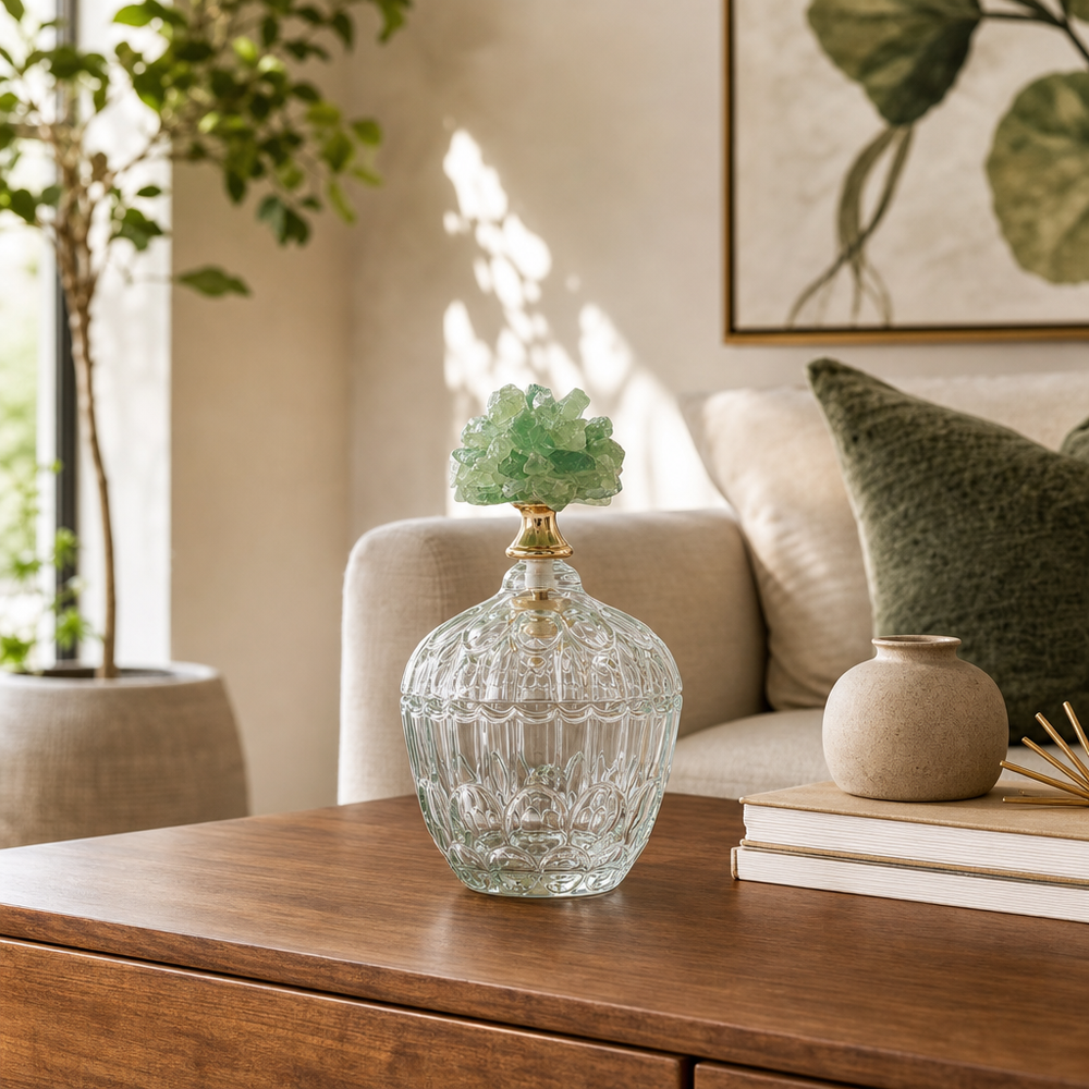 TATEHOLM GREEN JAR 6 (IN)