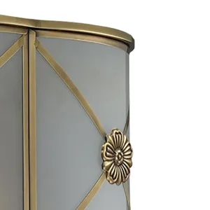 Preston 6.5'' High 2-Light Sconce - Brushed Brass 4