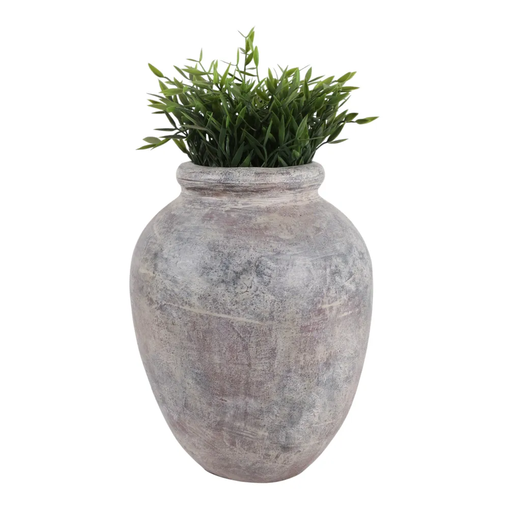 DUNCANRUN GRAY VASE 12 (IN)