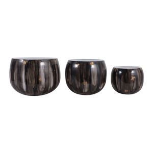 JAKEWICK SET OF 3 GRAY PLANTER 11 (IN) 1
