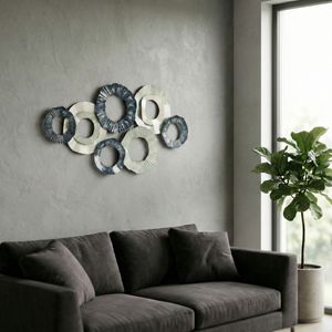 GAIGECLIFF BLUE METAL WALL 20 (IN) 10