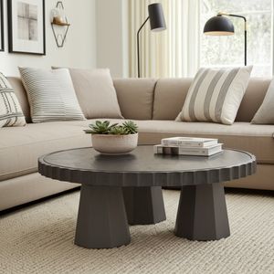 YATESMORE BLACK COFFEE TABLE 17 (IN) 2