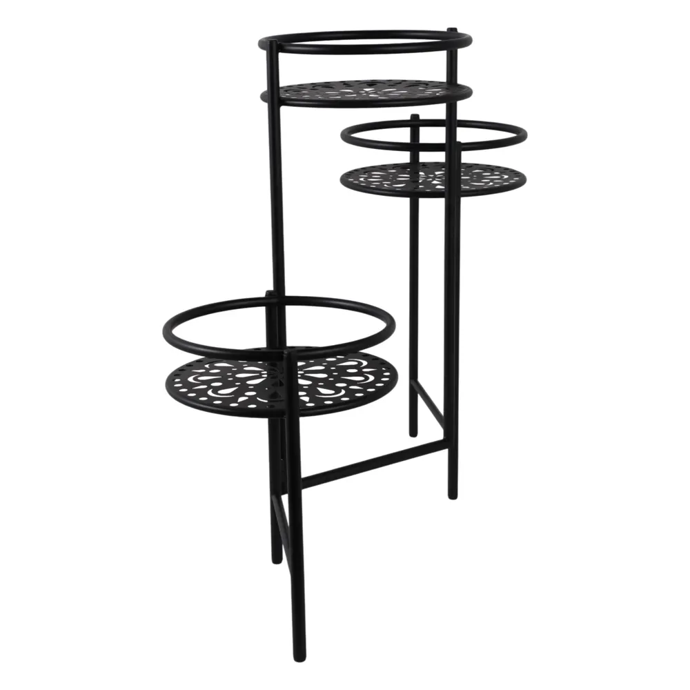 FRAZERVIEW BLACK PLANT STAND 22 (IN)