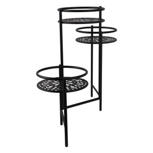 FRAZERVIEW BLACK PLANT STAND 22 (IN) 4