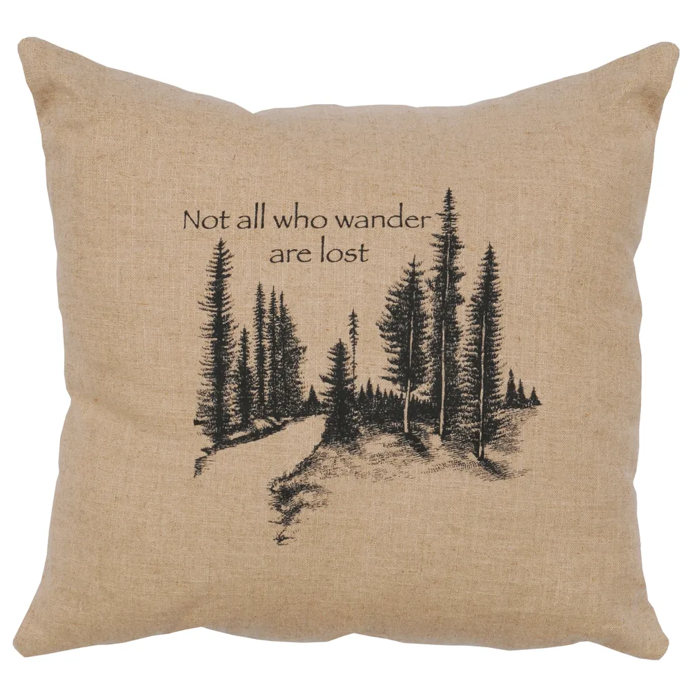 Image Pillow - Wander - Linen Natural