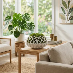 CHESTERMOOR WHITE PLANTER 7 (IN) 11