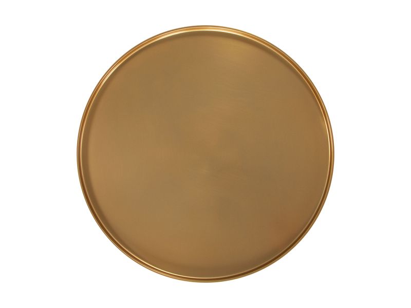 Cendre Side Table Gold & Beige 5